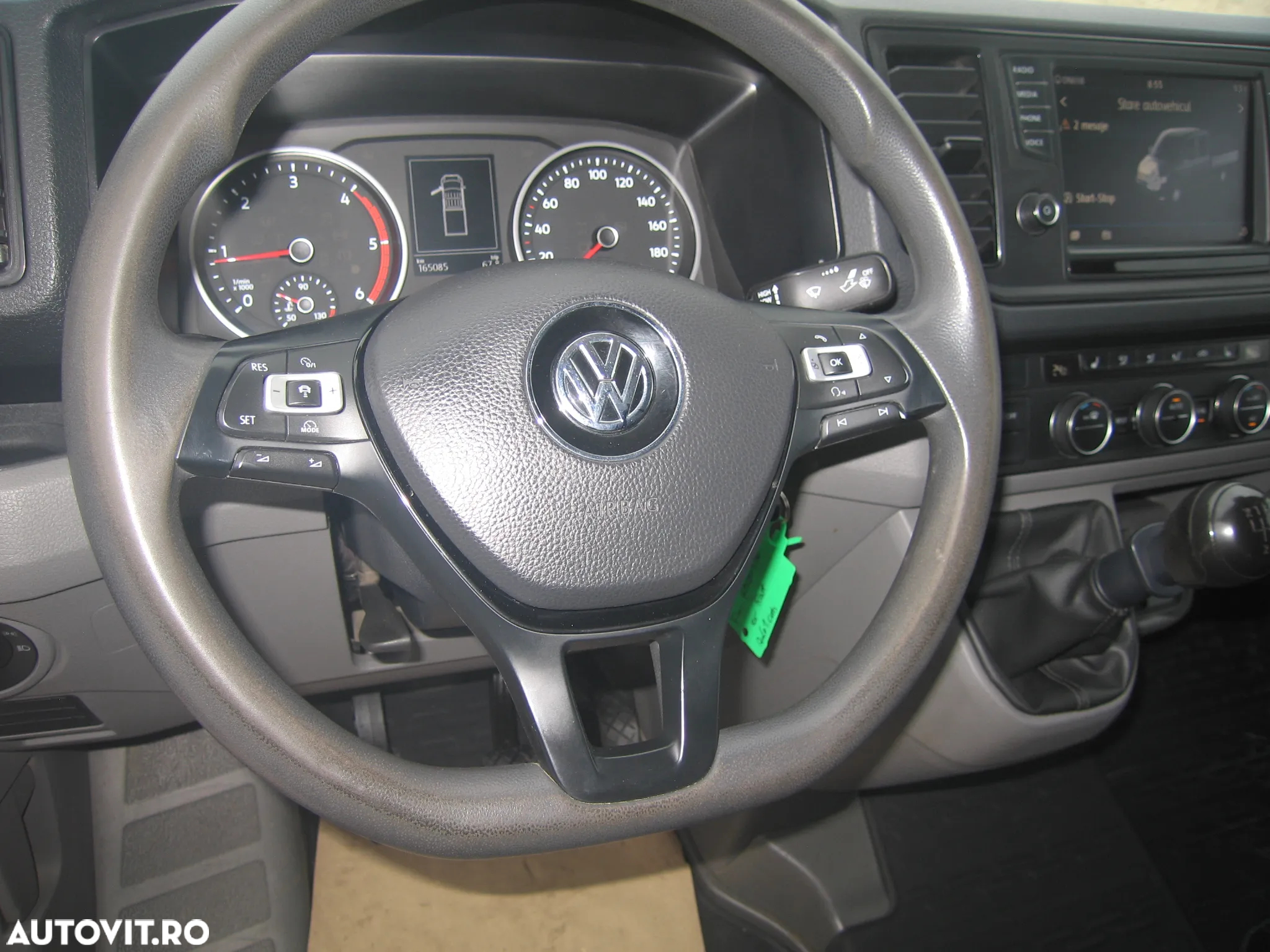 Volkswagen CRAFTER   7 LOC. PLATFORMA MIXTA , cu PRELATA ,AC. EURO VI. - 5