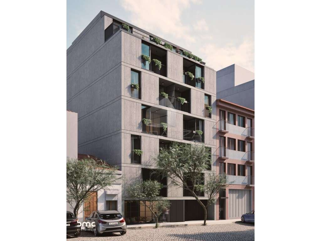Apartamento T1 novo em Matosinhos - Grande imagem: 2/12