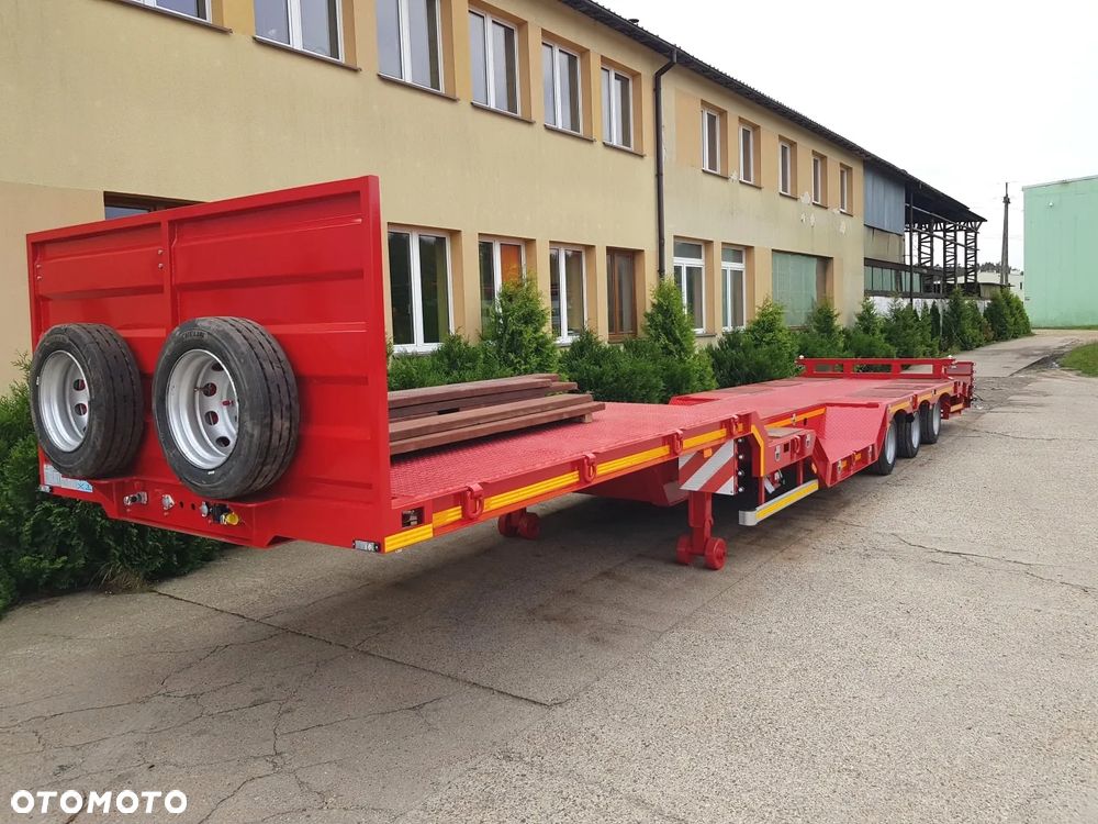 Janmil siodło mega 950 / oś skrętna /  zamki kontnerowe 20' + 40' - 3