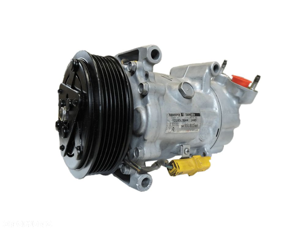 SPRĘŻARKA KLIMATYZACJI PEUGEOT 206 307 BIPPER PARTNER 1.1i 1.4i 1.4 HDI 2.0 - 1