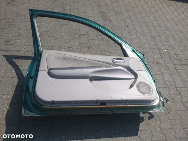 DRZWI LEWY PRZÓD LEWE PRZEDNIE NISSAN ALMERA N16 3D KOMPLETNE KOLOR DV8 - 17