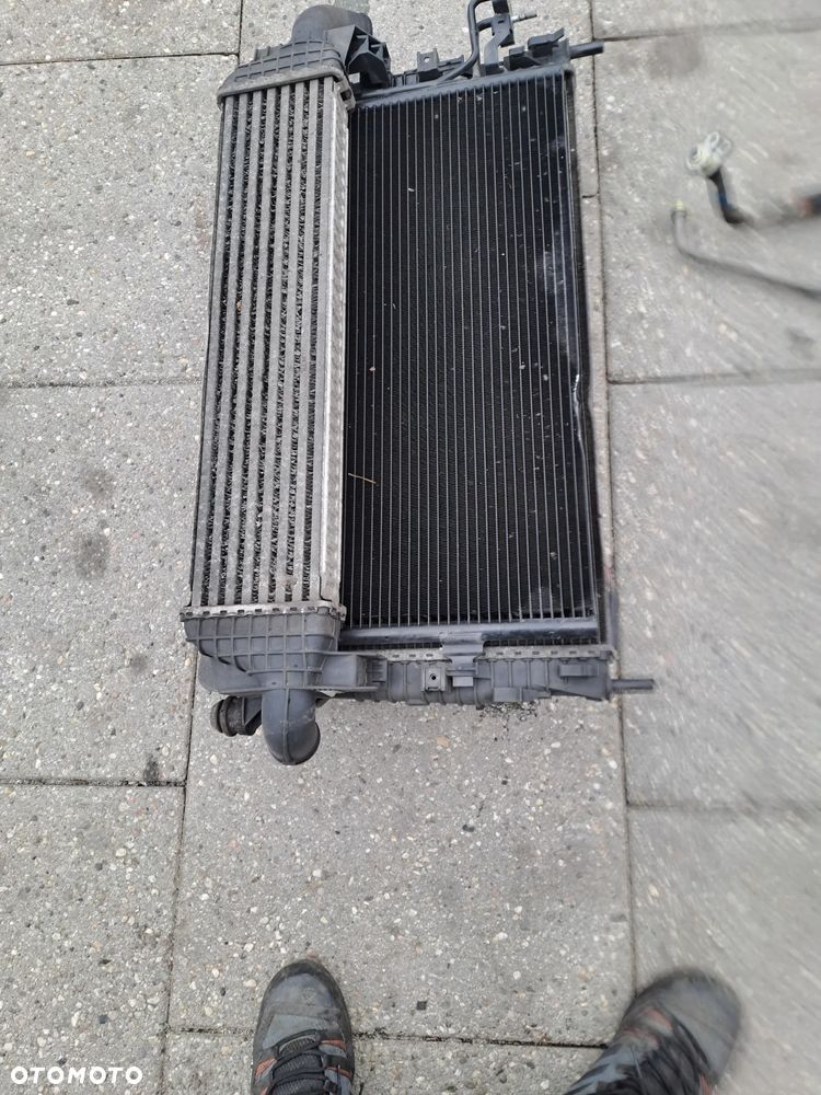 Volvo C30 1.6D komplet chłodnic plus wentylator - 2