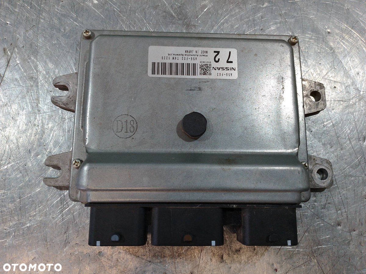 KOMPUTER, STEROWNIK NISSAN NOTE ( 05-12 ) A56-F03 1.6 16V - 5