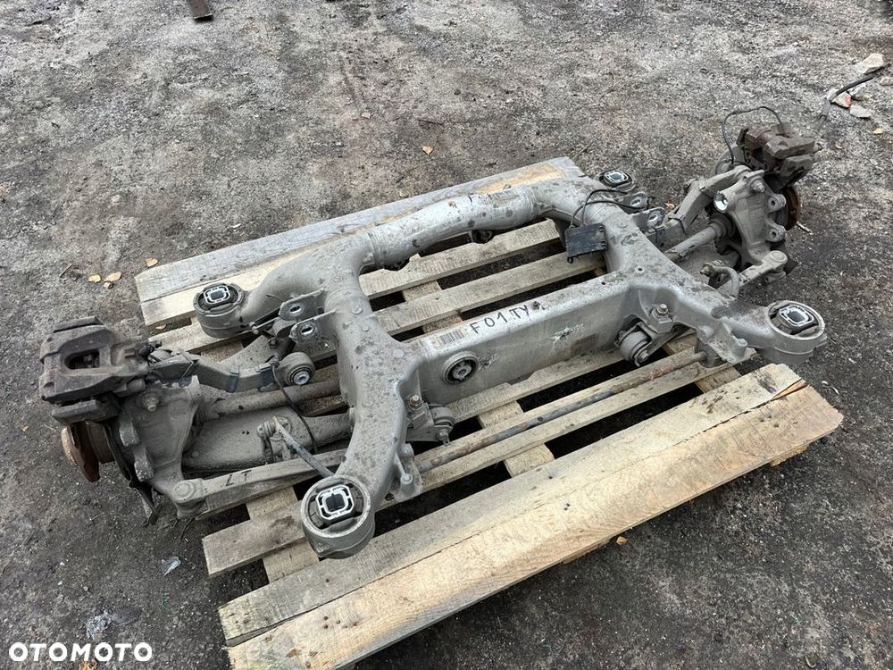 BMW F01 F02 WÓZEK TYLNY ZAWIESZENIE BDB STAN - 8