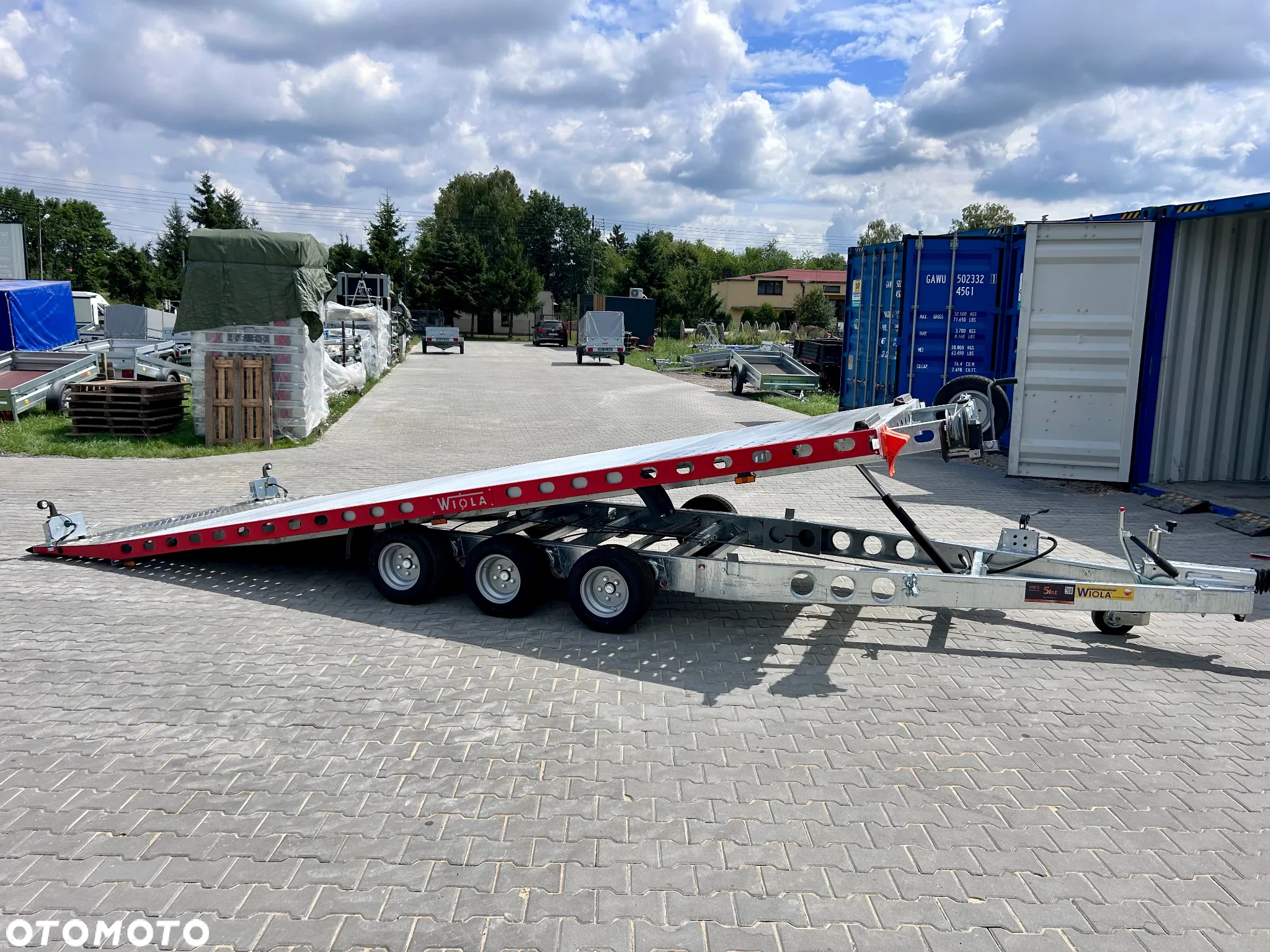 Wiola L35G50P / DOSTAWA ! / 500x207cm / UCHYLNA / 3 OSIE / PANELE ALU / DMC 3500 - 2