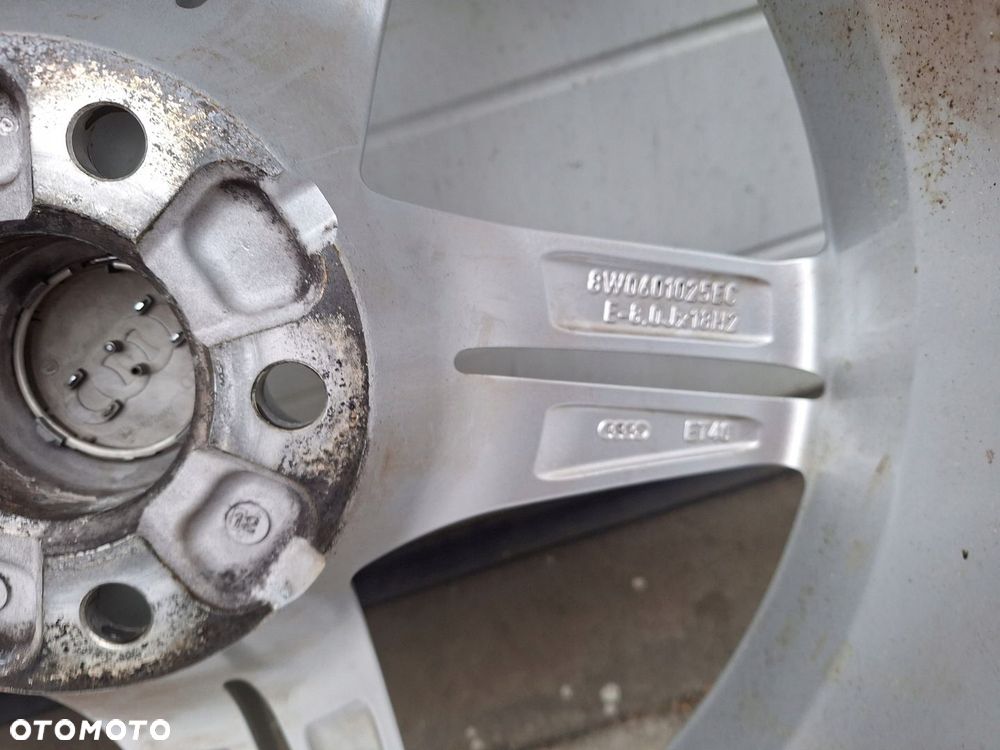 FELGI KOŁA AUDI A4 S4 B9 8W 2017-2024 8W0601025EC 18" NIE MALOWANE ZIMA OE - 5