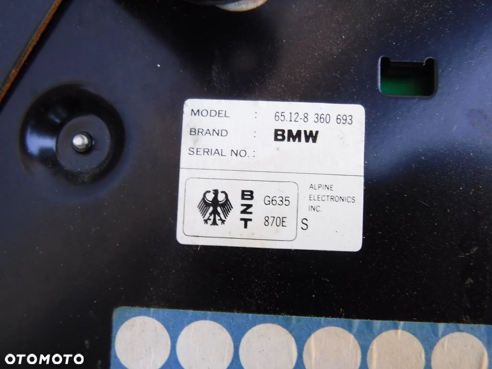 BMW E36 Wzmacniacz Nagłośnienie System HIFI Amplituner 8360693 - 2