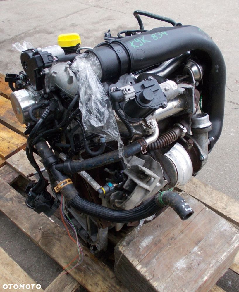 RENAULT SCENIC III1.5 DCI SILNIK KOMPLETNY K9K834 - 4