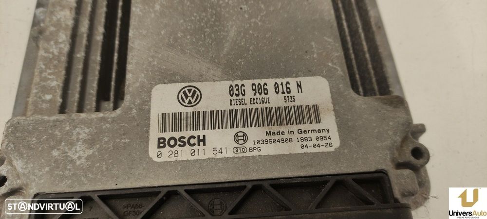 CENTRALINA MOTOR UCE VOLKSWAGEN CADDY III BREAK FAMILIAR 2005 -03G906016N - 1