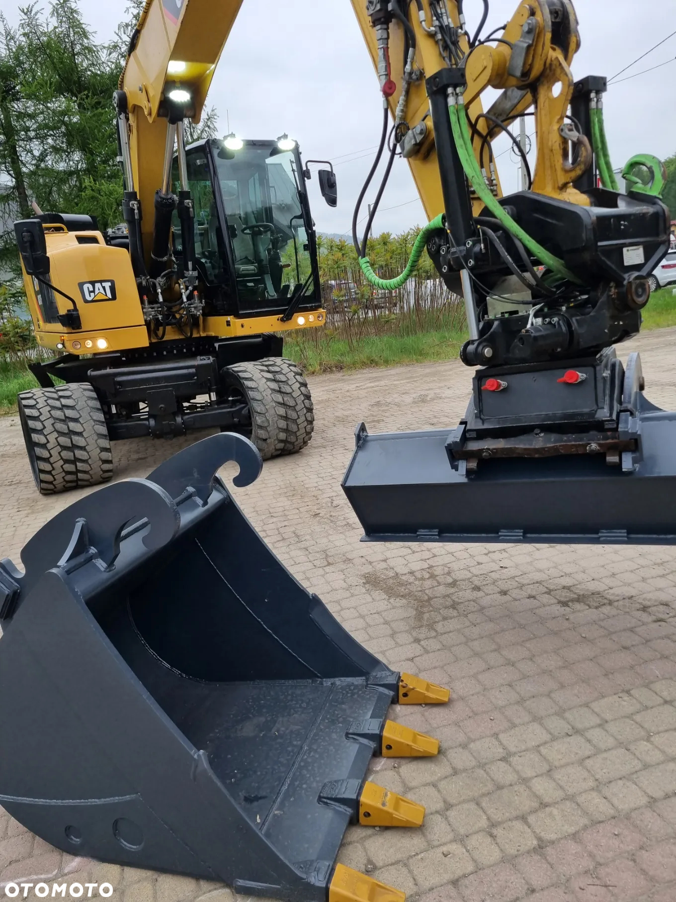 Caterpillar M317F Koparka Gąsienicowa 19 ton z Głowicą Obrotowo-Uchylną Steelwrist X20 Jak Nowa Z Norwegii - 9