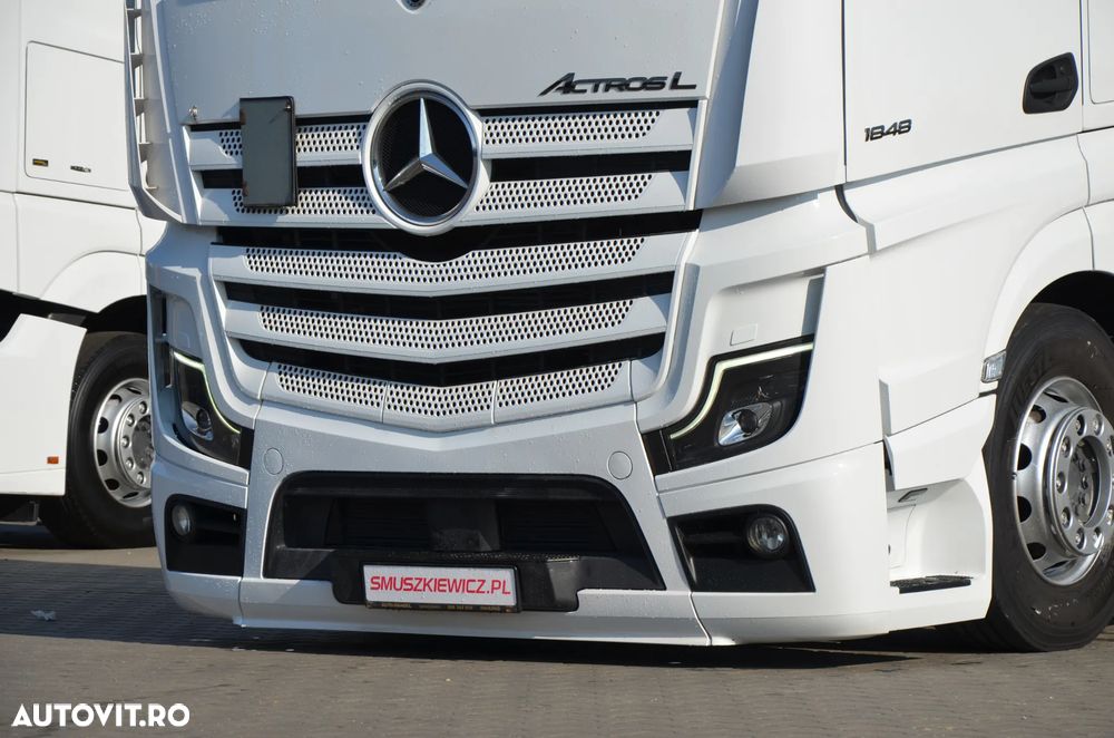 Mercedes-Benz ACTROS L 1848 / GIGA SPACE / FULL AIR / KLIMA P. / ECO / ACC / PPC / WAGA / DE / 9300 - 7