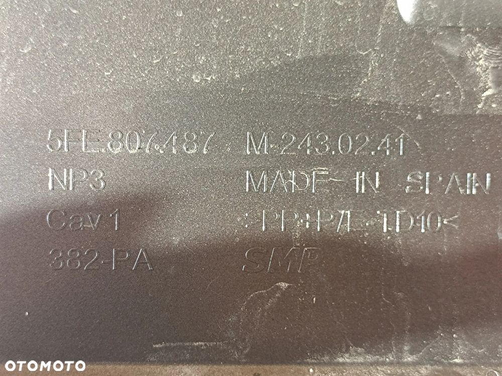 Listwa dokładka zderzaka tylnego Seat Leon IV 20- 5FE807487 - 8