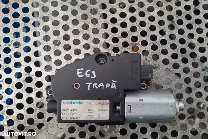 MOTORAS TRAPA 1704603A MX1253 BMW Seria 6 E63/E64  [din 2003 pana  2007] - 1