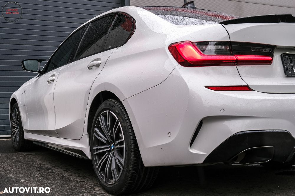 Capace oglinzi BMW 3 Series G20 G21 G28 (2017-up) M Sport Design Negru Lucios LHD- livrare gratuita - 16