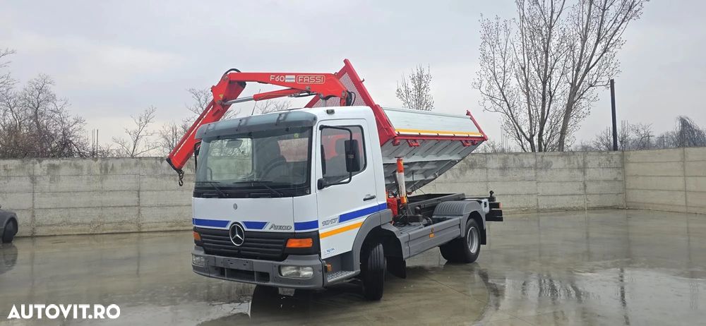 Mercedes-Benz Atego 1017 Camion Basculabil cu Macara - 2