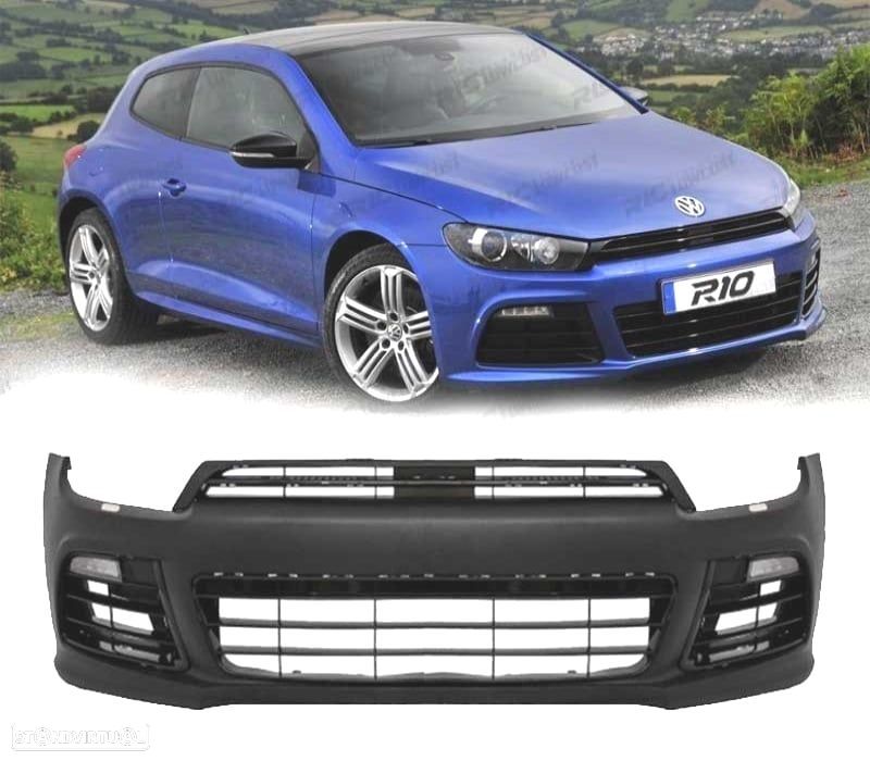 PARA-CHOQUES FRONTAL VOLKSWAGEN VW SCIROCCO 08-14 LOOK R - 1
