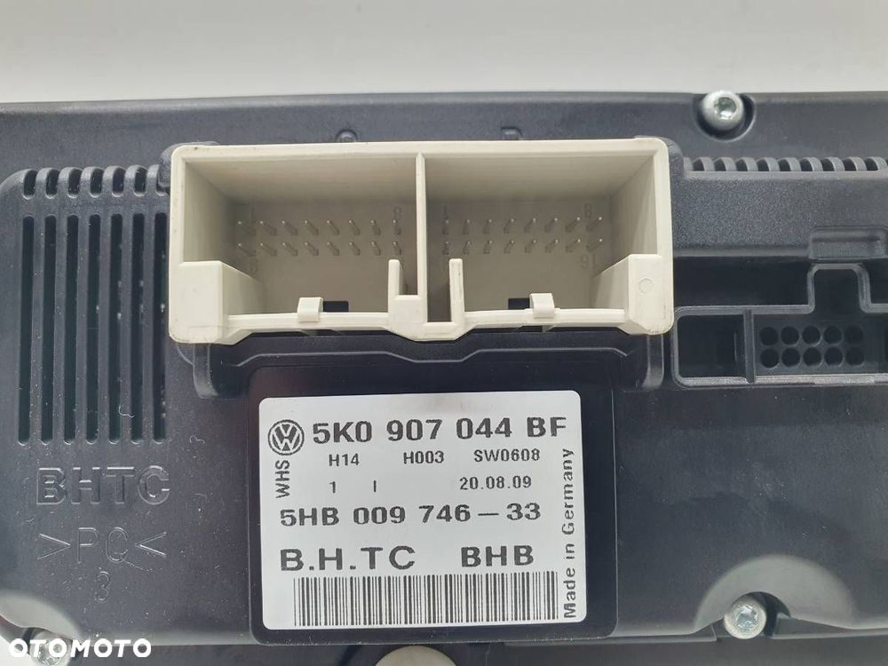 PANEL STEROWANIA NAWIEWU KLIMATYZACJI WEBASTO VW PASSAT CC B6 5K0907044BF - 5