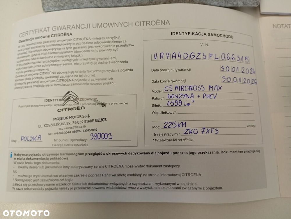 Citroën C5 Aircross 1.6 PHEV 225 Max EAT8 - 29