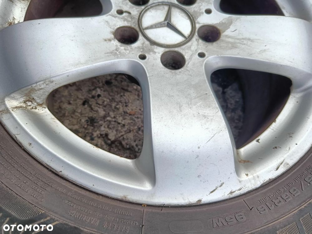 MERCEDES W211 VITO KOŁA Felgi Aluminiowe Opony letnie 5X112 16 Oryginał - 6