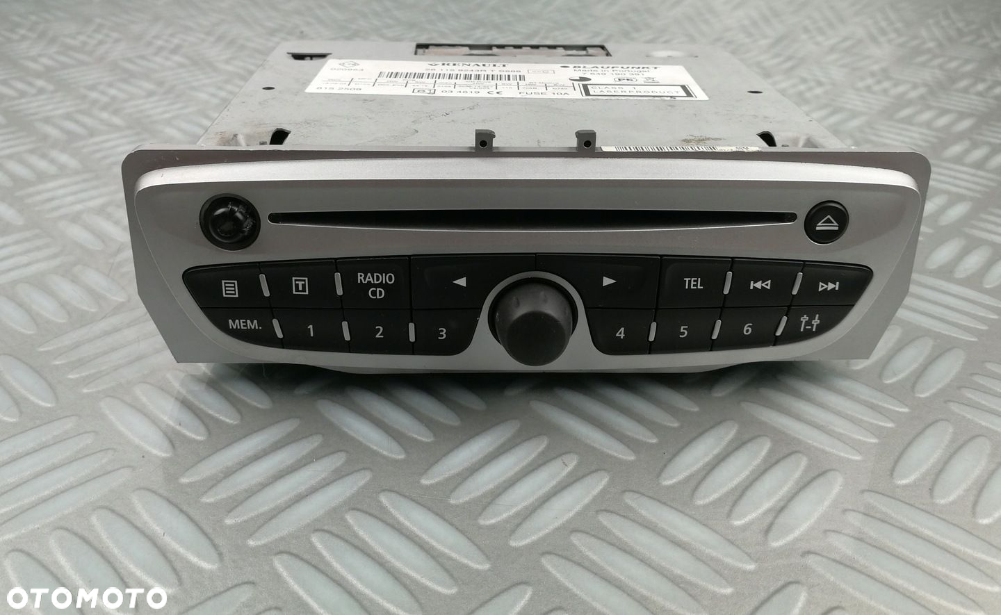281159243R radio fabryczne CD FM AM RENAULT SCENIC III 3 MEGANE III 3 2008- - 3