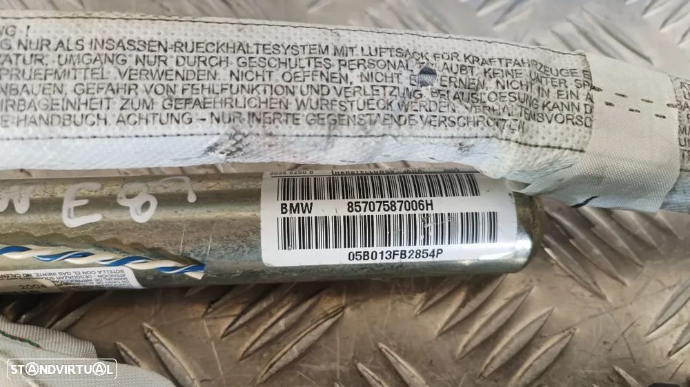 CORTINA AIRBAG CORTINAS AIRBAG BMW SERIE 1 E87 LCI E87 72129132877 9132877 72127075870 7075870 - 5