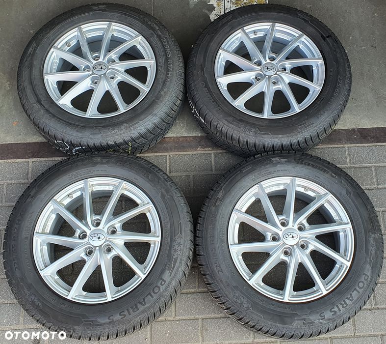 4x Felgi aluminiowe ALUTEC SUBARU 7.0 x 17 5x114,3 ET55 + czujniki T - 2