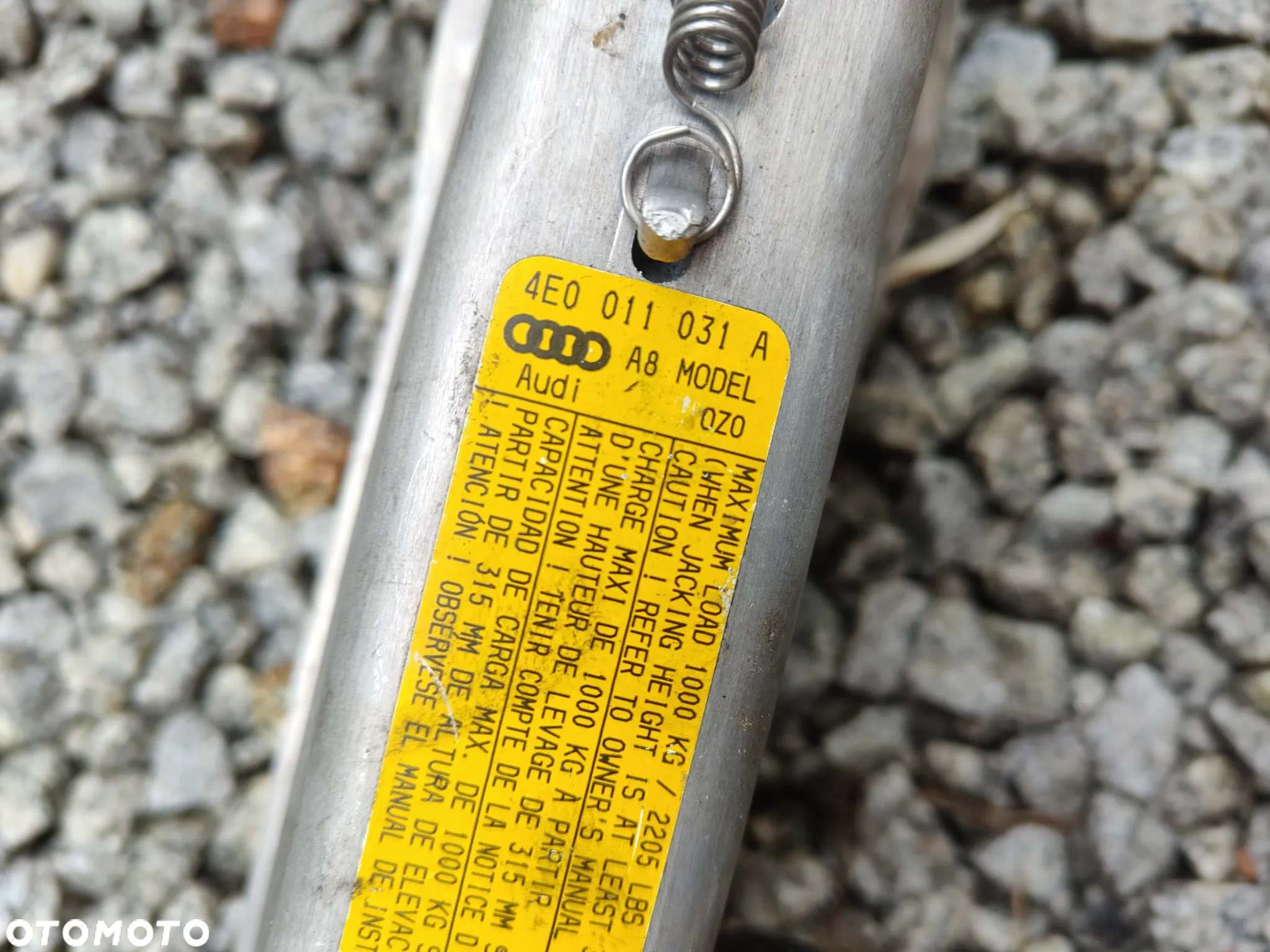 AUDI a8 d3 Oryginalny LEWAREK Podnośnik - 5