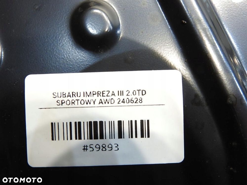 OBUDOWA KOMPUTERA SUBARU IMPREZA III GH 2.0 TD SPORT - 4