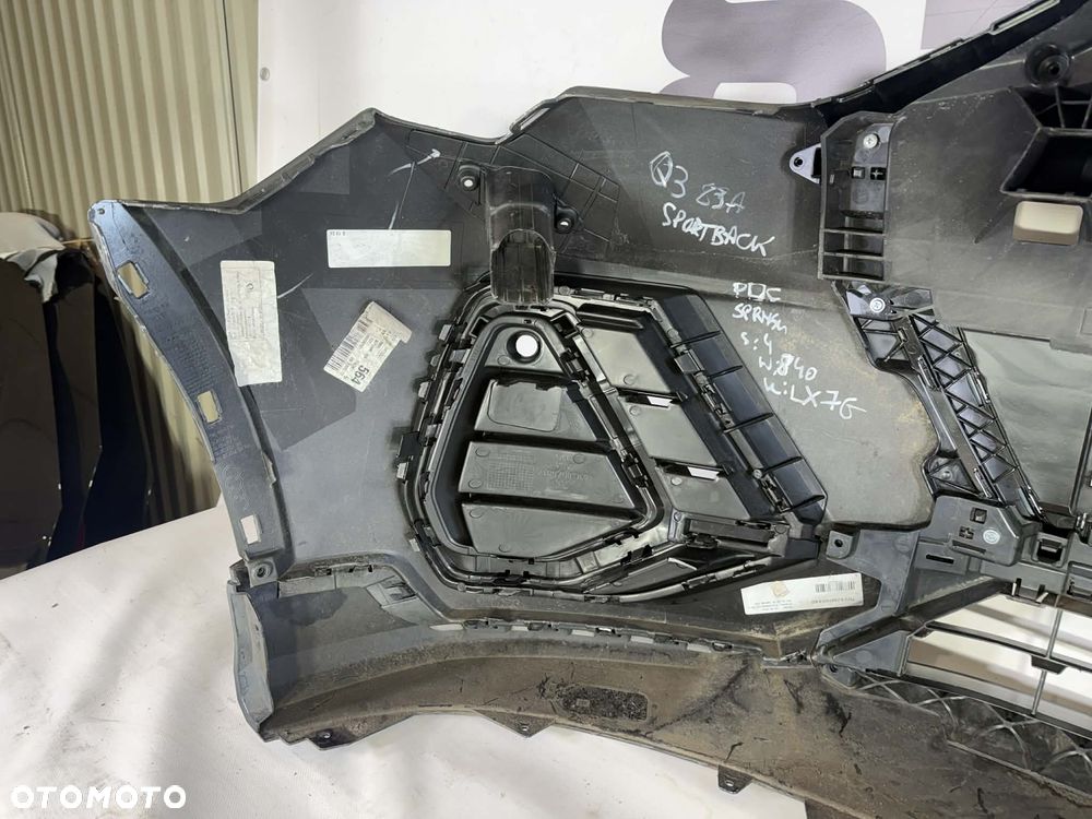 Audi Q3 83A Sportback Zderzak Przód Przedni PDC, Sprysk LX7G 2019-2024 - 10