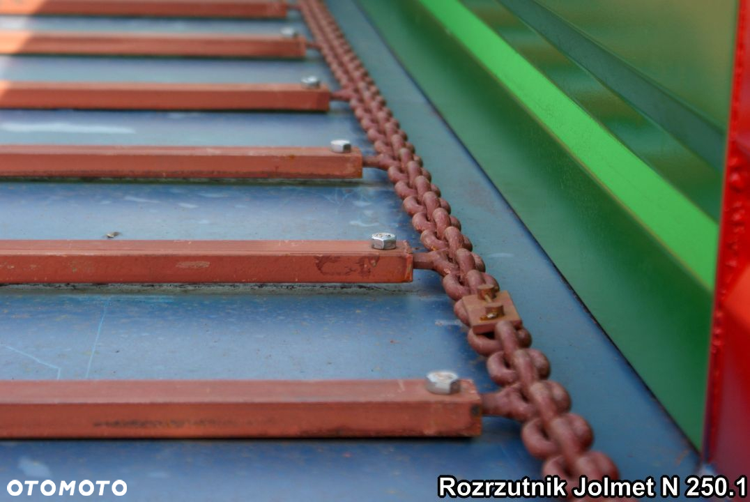 nowy ROZRZUTNIK JOLMET do nawozu obornika jednoosiowy N250/1 3,5 T STANDARD - 10