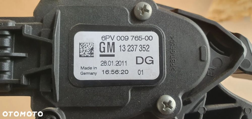 Pedał gazu potencjometr Opel Insignia A 2.0 CDTI 13237352 - 5