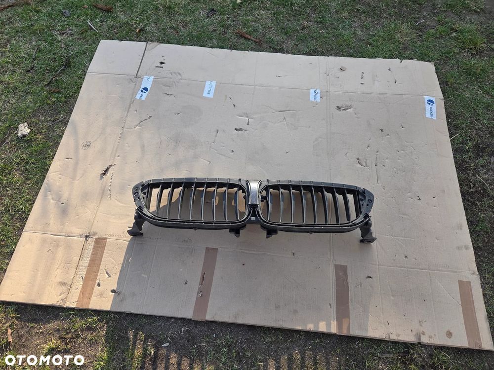 Kierownica wlot powietrza BMW 5 G30 G31 7497279 żaluzja roleta wlot powietrza BMW 5 g30 G31 Grill Atrapa chłodnicy - 1