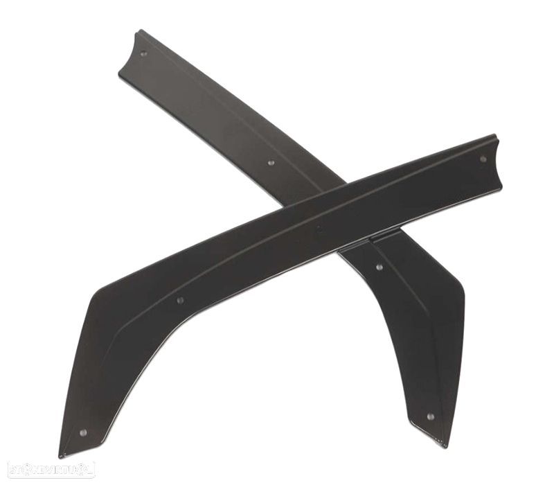 SPLITTER TRASEIRO BMW G30 G31 17-20 PRETO BRILHANTE - 5