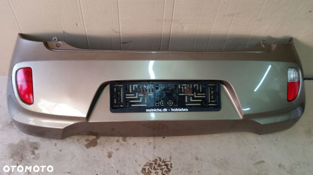 kia picanto ii zderzak tylny tył c5m - 1