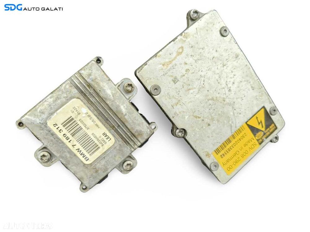 Far Stanga EUROPA cu Xenon BMW Seria 5 E60 E61 2003 - 2007 Cod 7189312 (Ureche Superioara Lipsa) [LS0715] - 6