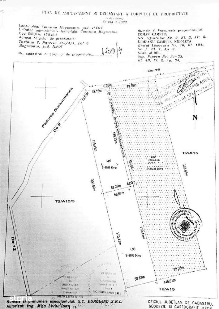 Teren direct proprietar 31.817 mp Mogosoaia - Imagine principală: 2/2