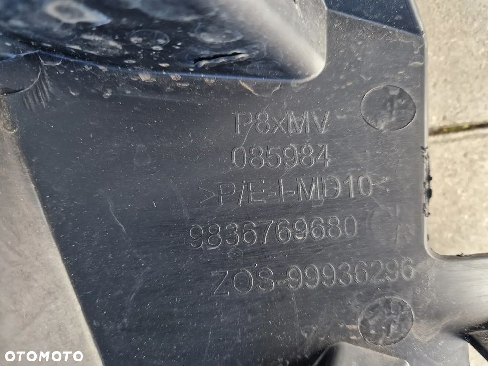 ŚLIZGI ZDERZAKA PRZEDNIEGO PEUGEOT 3008 II 5008 II LIFT 2020-- - 5