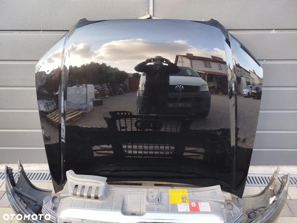 Audi A4 B7 maska plus zderzak przód S-Line Xenon LY9B - 9