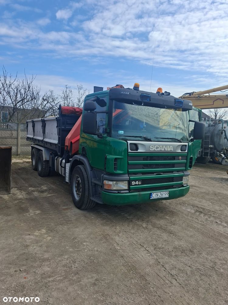 Scania 94C 260 HDS Palfinger + chwytak palet - 2