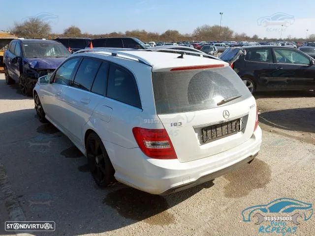 Mercedes Benz C220 W204 Sport Para Peças - 2.2 CDI BlueEfficiency - Xenon |  605911 | 605.911 | 605 911 | Parachoques | Frente Completa | Rádio | Jantes | Faróis | Portas | Vidro | Motor | Tampa Mala | Farolim | Farolins - 4