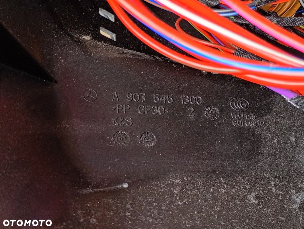 wiązka konsoli kabiny komory silnika instalacja mercedes sprinter W907 317 2.0 CDI 2022r europa - 11