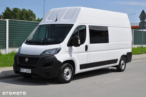 Fiat Ducato 2.3 140 KM L3H3 Brygadowy 7 os Krajowy Bezwypadkowy I Właściciel Mały Przebieg