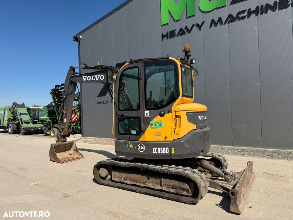 Volvo ECR58D Excavator - 8