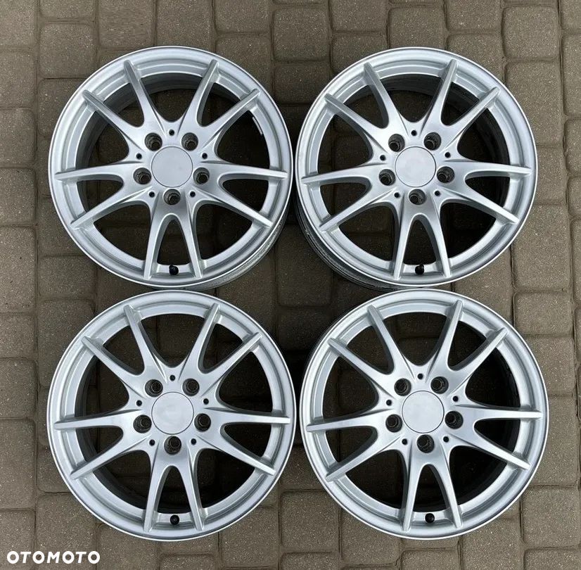 ALUFELGI 16 FELGI ALUMINIOWE ALUSY VW SKODA SEAT AUDI MERCEDES 5x112 ET49 6,5Jx16H2 R16 - 2