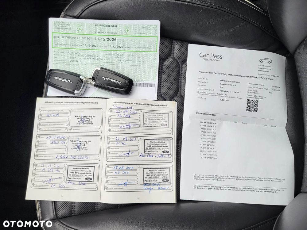 Ford Mondeo 2.0 Hybrid Vignale Plus - 40