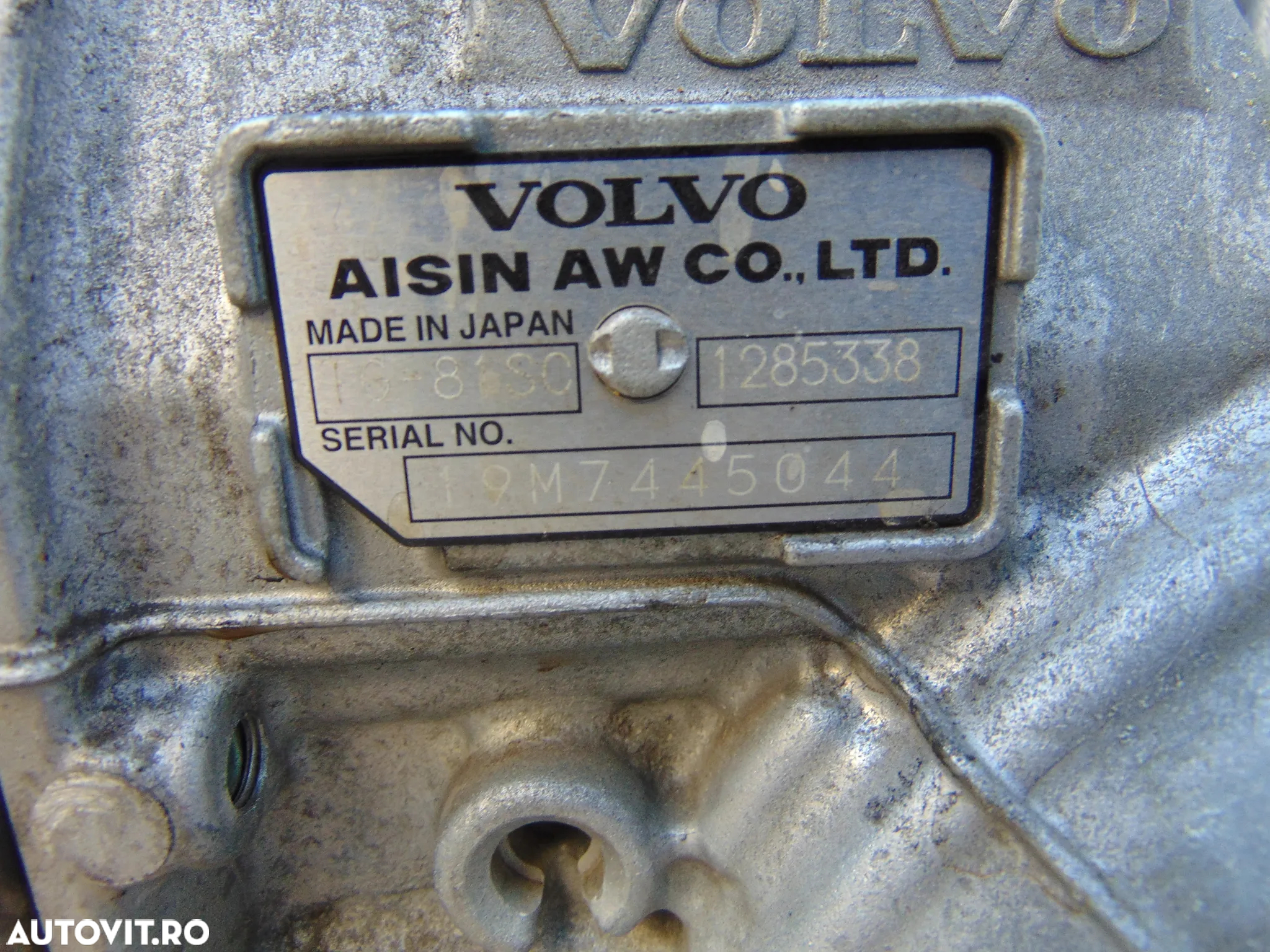 Cutie viteze automata Volvo xc40 2.0 cod tg81sc xc60 xc90 8 viteze 1285338 s60 cutie automata 2.0 - 8