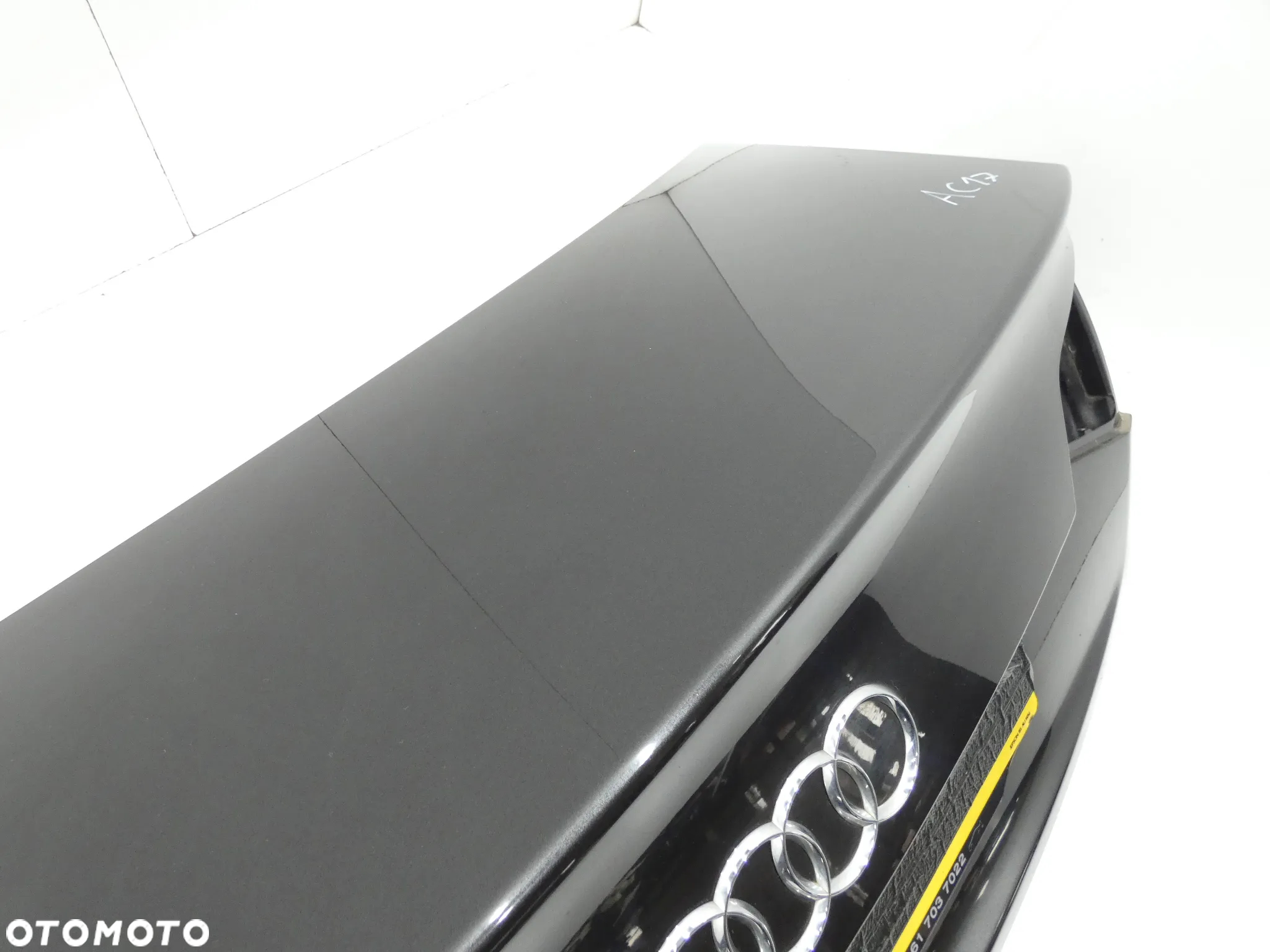 AUDI A4 B8 SEDAN KLAPA BAGAŻNIKA TYŁ TYLNA POKRYWA SZARA LZ7L GORLICE AC17 - 14