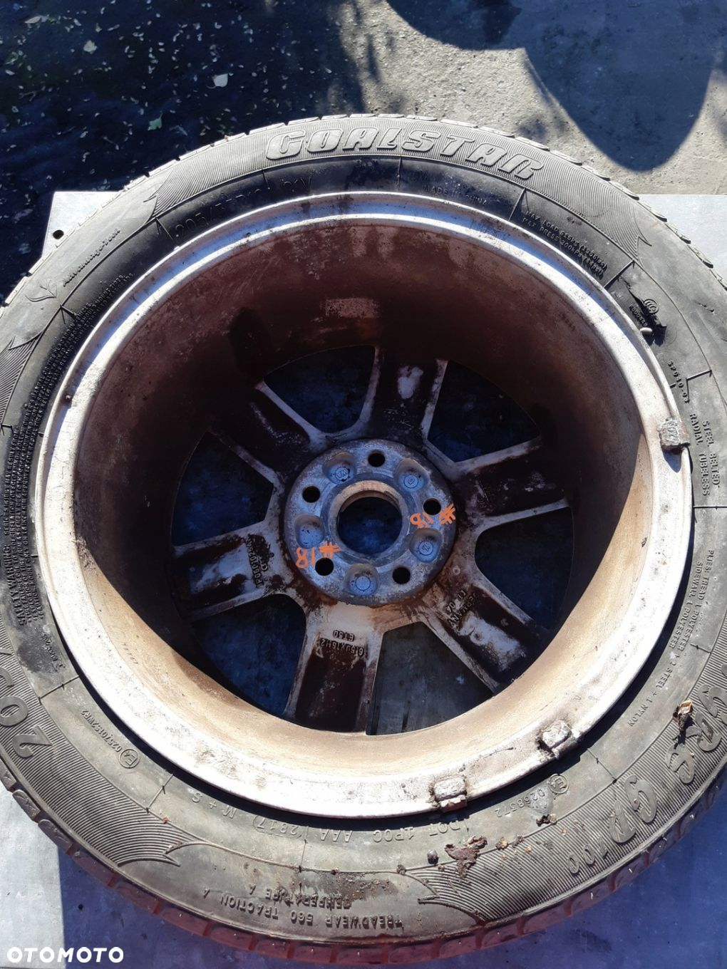AUDI A3 8P FELGA ALUMINIOWA 6.5" x 16" 5x112 ET 50 8P0601025AN - 5