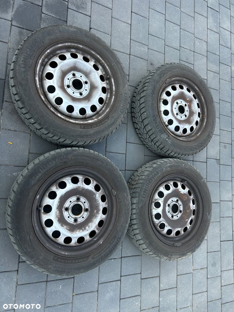 Koła Zimowe Mini Seat Skoda Vw 5x100 ET 45 175/65/15 Uniroyal 8,5mm - 3