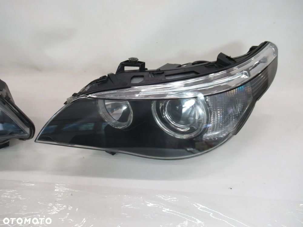 Przód maska błotnik lampy pas przedni BMW e60 e61 354 Titansilber Europa - 19